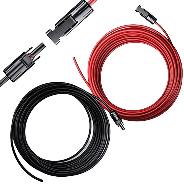 Fiara mandeha ho an'ny fiara ivelan'ny Grid Solar 12AWG Connector Wire
