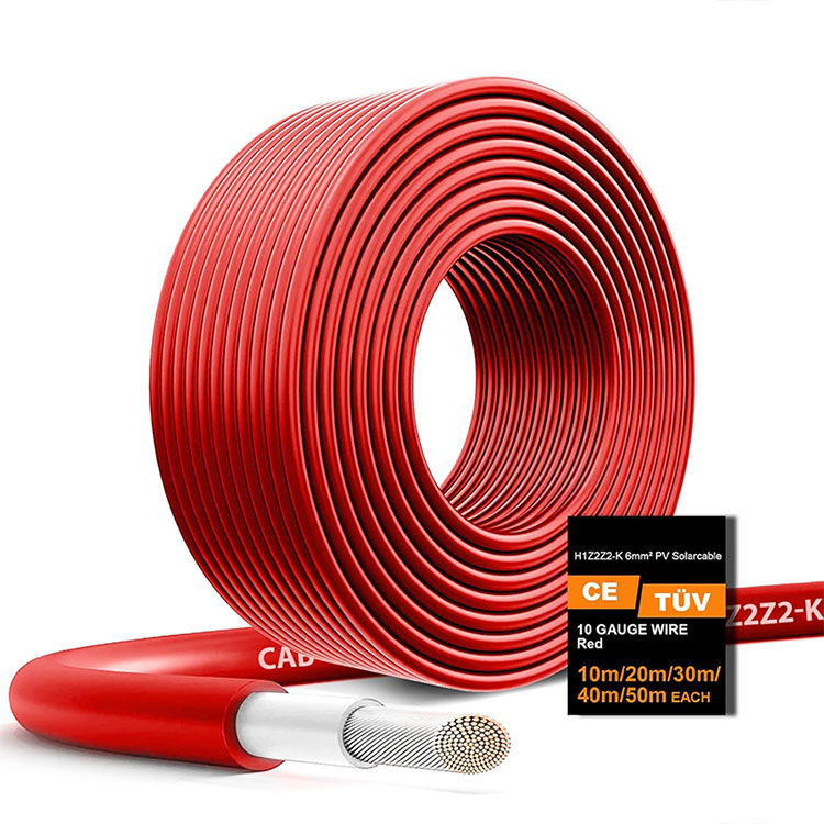 Ambany Conductor Resistance 10AWG Photovoltaic Wire 65FT