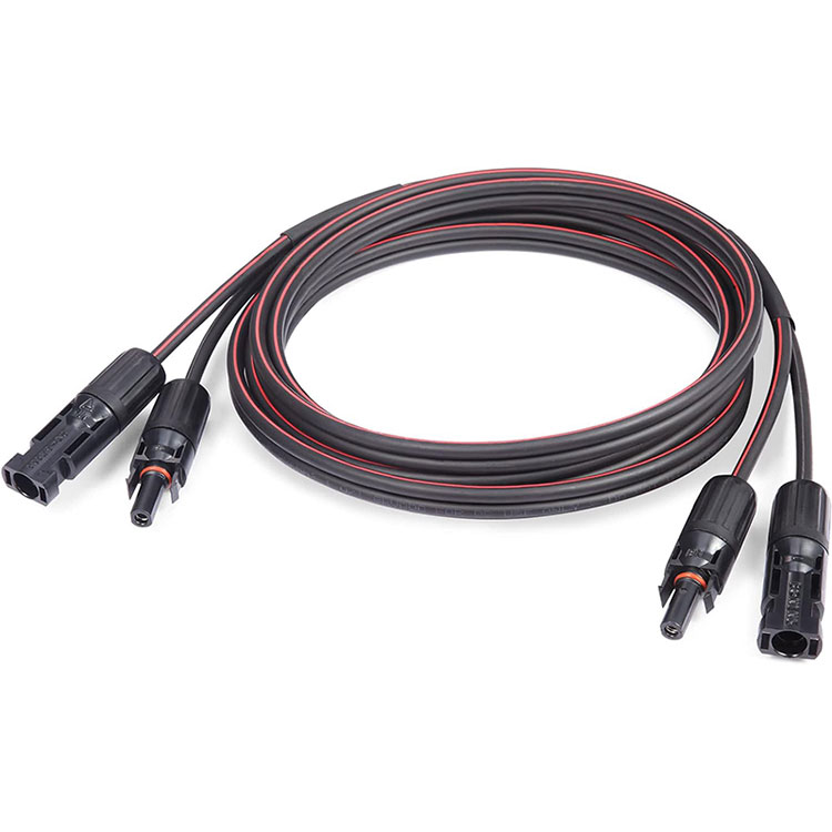 Mihena Wrap Reinforced 10 Gauge Twin Solar Cable 30Ft